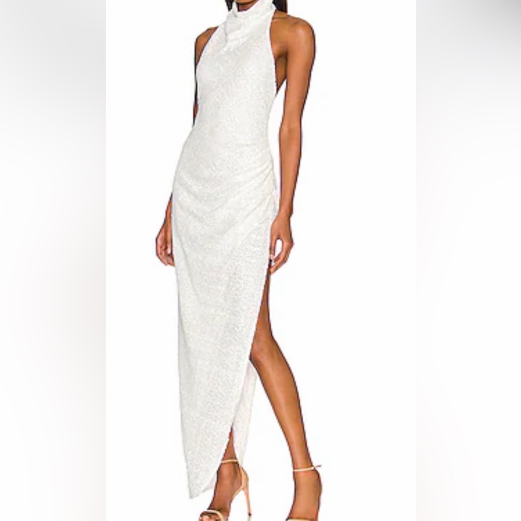 Chic One Shoulder White Dress